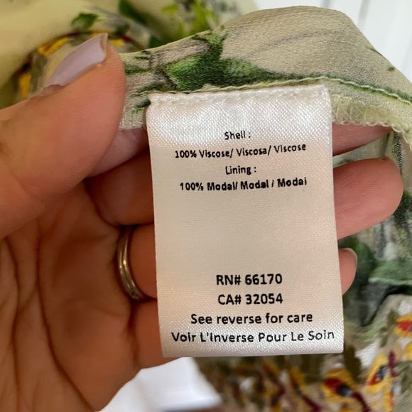 Anthropologie Varun Bahl Green Embroidered Dress - Picture 3 of 13